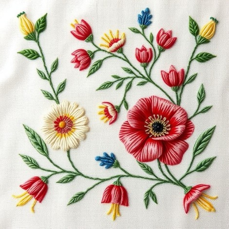 Crewel Embroidery