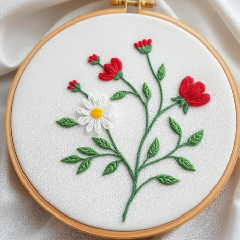 Hand Embroidery: A Creative Expression